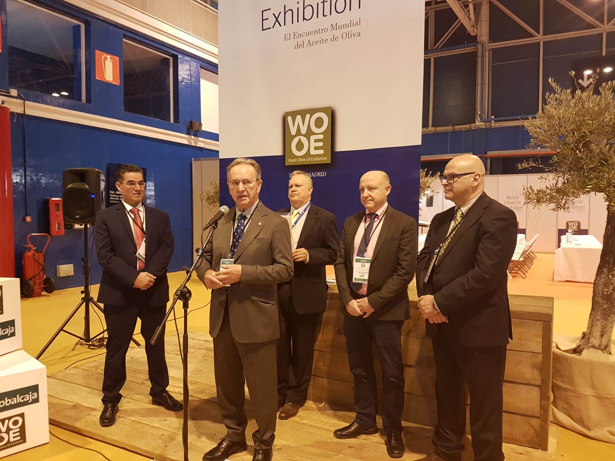 El Presidente de Globalcaja, Carlos De La Sierra, afirma que la WOOE es un ejemplo de cómo conseguir un mayor valor añadido al Sector del Aceite de Oliva
