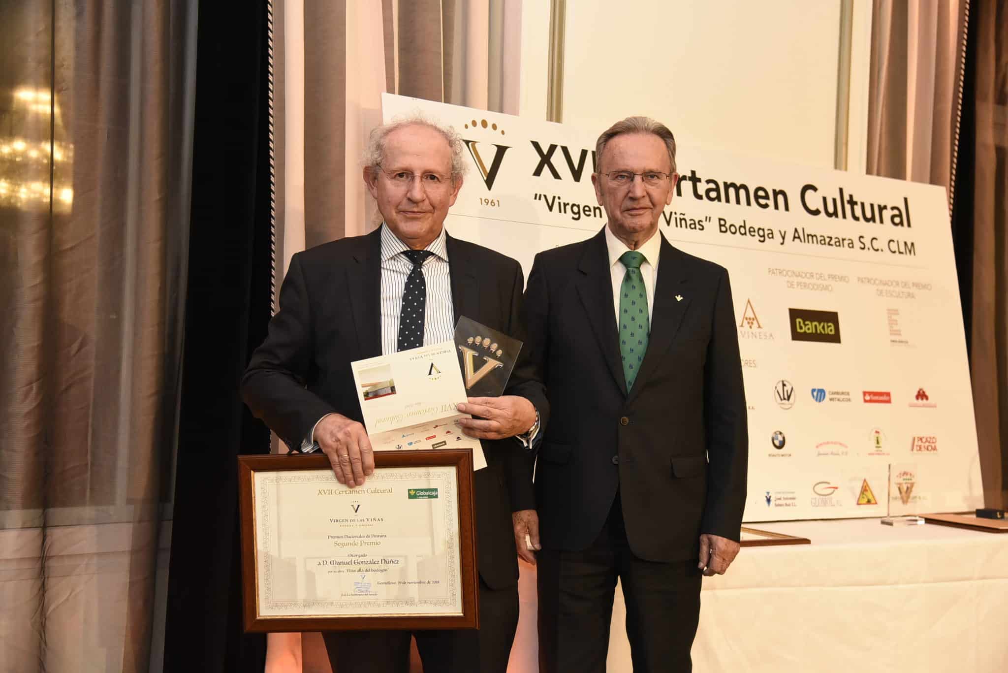 Globalcaja, en los premios certamen cultural Cooperativa Virgen de las Viñas