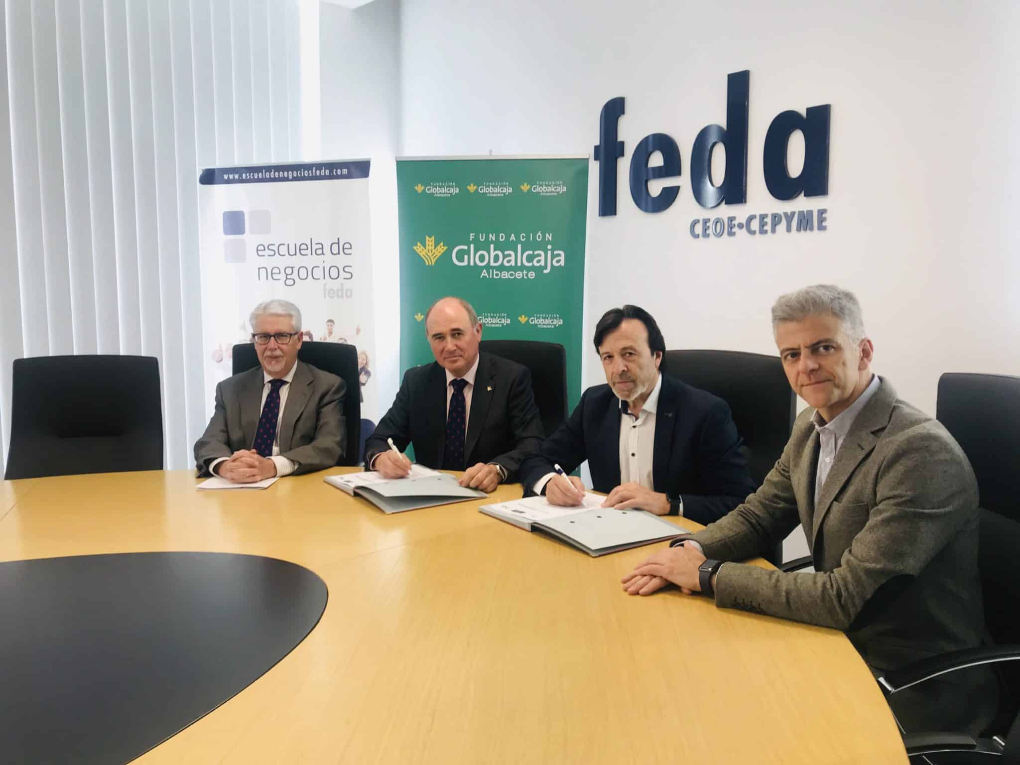 La Fundación Globalcaja-Albacete se vuelve a comprometer con FEDA y su Escuela de Negocios, impulsando conjuntamente el MBA Executive 3.0