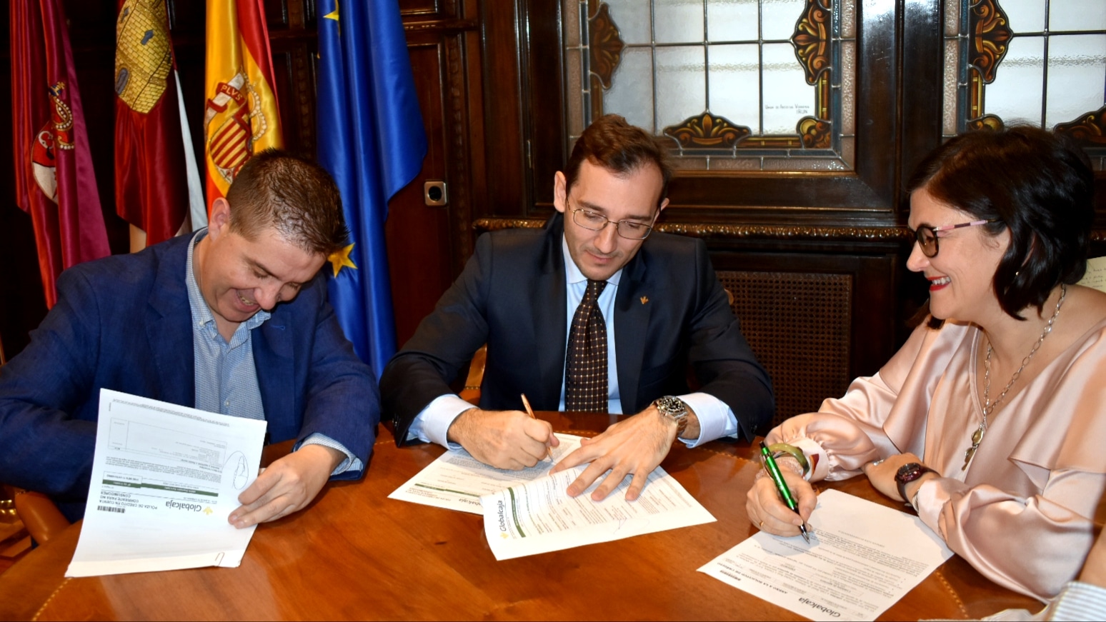La Diputación de Albacete y Globalcaja firman una operación de crédito de 40’3 millones de euros para anticipos a Ayuntamientos y para el CSS