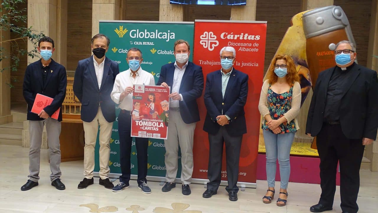Cáritas Albacete anima a la ciudadanía a colaborar en su Tómbola, aunque de una forma diferente