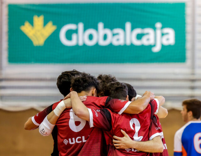 Eqjuipo fútbol sala UCLM, ganador Campeonato de España Universitario.