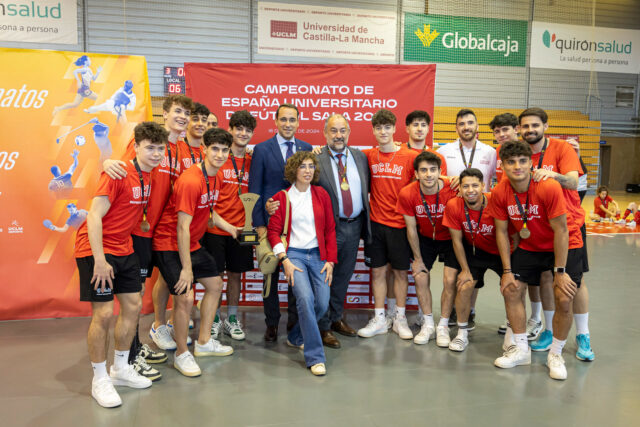 Equipo fútbol sala ganador Campeonato España 2024